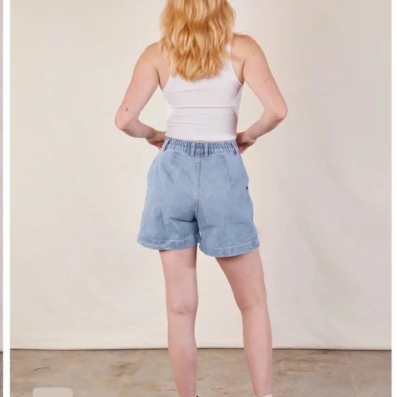 Big Bud Press Light Blue Jean Shorts - Picture 3 of 7